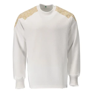 Mascot Sweat-shirt Food & Care 20084 White / Curry Gold M
