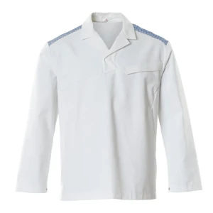Mascot Chemise à Manches Longues Food & Care 20252 White / Azure Blue M