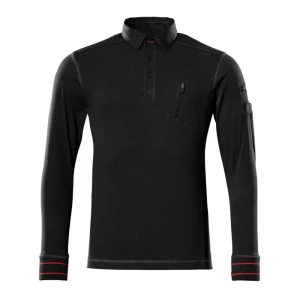 Mascot Polo à Manches Longues Frontline 50352 Black M