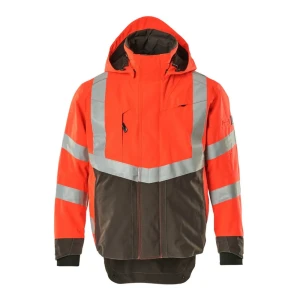 Mascot Chaqueta Safe Supreme 15501 Outer Lining Hi-Vis Red / Dark Anthracite XL