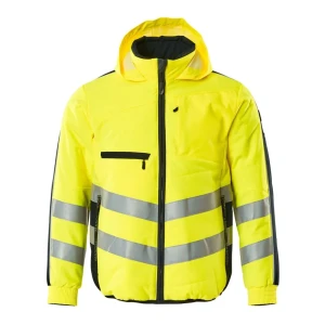 Mascot Veste Safe Supreme 15515 Hi-Vis Yellow / Dark Navy 3XL