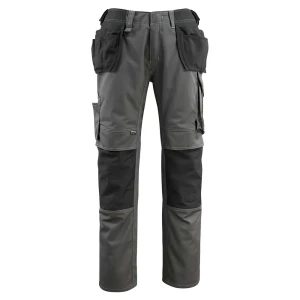 Mascot Pantalones De Trabajo Unique 14031 Hanging Pockets Big Dark Anthracite / Black 60