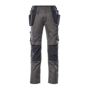 Mascot Pantalon De Travail Unique 17631 Hanging Pockets Big Dark Anthracite / Black 52