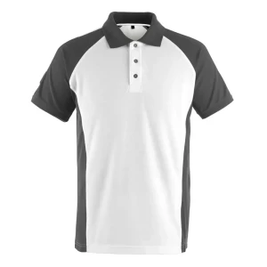Mascot Polo De Manga Corta Unique 50569 White / Dark Anthracite 3XL