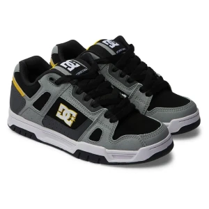 Dc Shoes Baskets Stag Grey / Yellow EU 39 Homme
