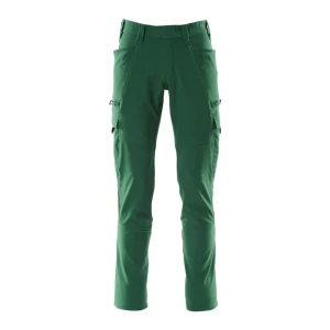 Mascot Pantalones De Trabajo Accelerate 18279 Big Thigh Pockets Green 56