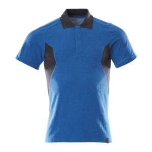Mascot Polo De Manga Corta Accelerate 18383 Azure Blue / Dark Navy 4XL