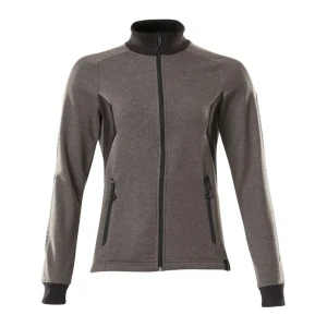 Mascot Sweat-shirt à Zip Accelerate 18494 Dark Anthracite / Black 4XL