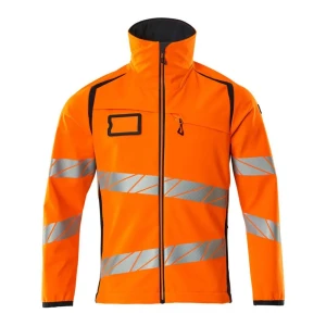 Mascot Chaqueta Softshell Accelerate Safe 19002 Hi-Vis Orange / Dark Navy 3XL
