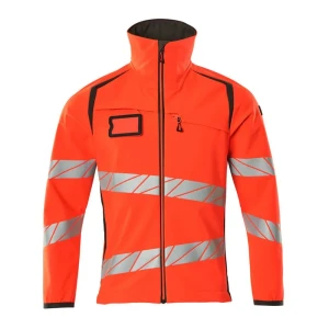 Mascot Chaqueta Softshell Accelerate Safe 19002 Hi-Vis Red / Dark Anthracite L
