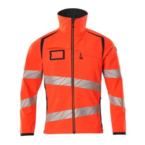 Mascot Veste Softshell Accelerate Safe 19002 Hi-Vis Red / Dark Navy L