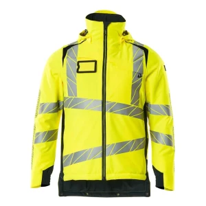 Mascot Veste D´hiver Accelerate Safe 19035 Hi-Vis Yellow / Dark Navy 3XL