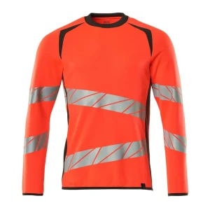 Mascot Sudadera Accelerate Safe 19084 Hi-Vis Red / Dark Anthracite 3XL