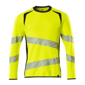 Mascot Sudadera Accelerate Safe 19084 Hi-Vis Yellow / Dark Navy 4XL