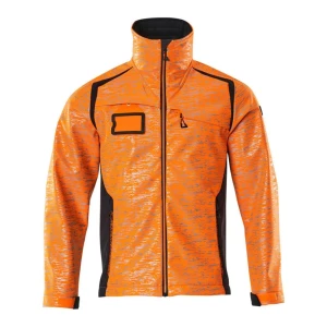 Mascot Chaqueta Softshell Accelerate Safe 19202 Hi-Vis Orange / Dark Navy 4XL