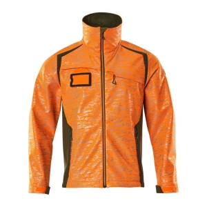 Mascot Chaqueta Softshell Accelerate Safe 19202 Hi-Vis Orange / Moss Green S