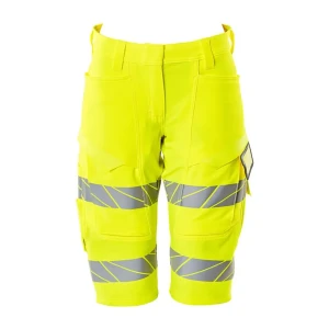 Mascot Pantalones Cortos Accelerate Safe 19248 Hi-Vis Yellow 54