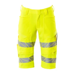 Mascot Pantalones Cortos Accelerate Safe 19249 Hi-Vis Yellow 52