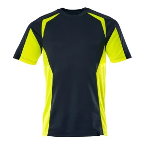 Mascot Camiseta De Manga Corta Accelerate Safe 22082 Dark Navy / Hi-Vis Yellow XL
