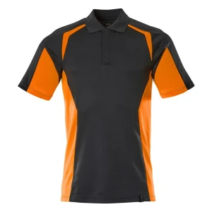 Mascot Polo De Manga Corta Accelerate Safe 22083 Dark Navy / Hi-Vis Orange XS