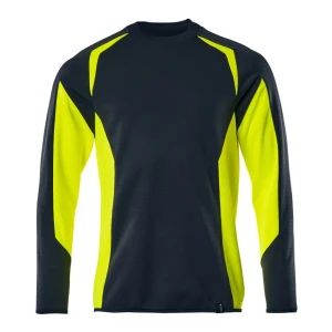 Mascot Sweat-shirt Accelerate Safe 22084 Dark Navy / Hi-Vis Yellow L