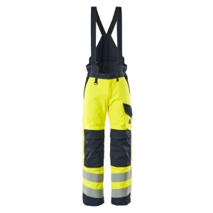 Mascot Pantalon De Travail Multisafe 13892 Winter Hi-Vis Yellow / Dark Navy XL