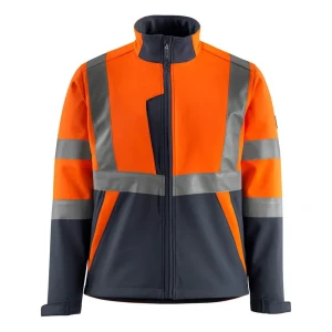 Mascot Veste Softshell Safe Light 15902 Hi-Vis Orange / Dark Navy 2XL