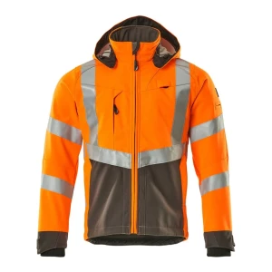 Mascot Chaqueta Softshell Safe Supreme 15502 Hi-Vis Orange / Dark Anthracite XL