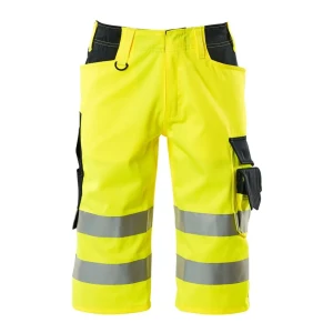Mascot Pantalon 3/4 Safe Supreme 15549 Hi-Vis Yellow / Dark Navy 66
