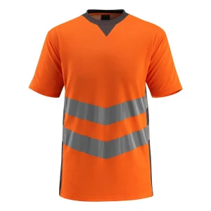 Mascot T-shirt à Manches Courtes Safe Supreme 50127 Hi-Vis Orange / Dark Anthracite L