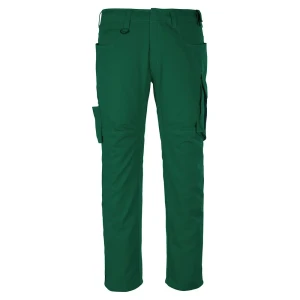 Mascot Pantalon De Travail Unique 12079 Big Thigh Pockets Green / Black 42