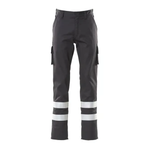 Mascot Pantalones De Trabajo Workwear 17979 Big Thigh Pockets Black 46