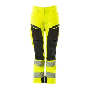 Mascot Pantalon De Travail Accelerate Safe 19078 Hi-Vis Yellow / Black 38