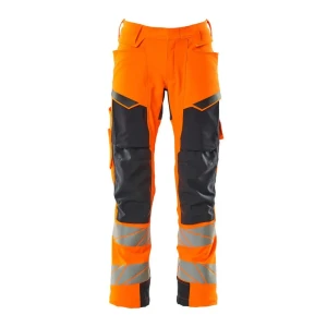 Mascot Pantalon De Travail Accelerate Safe 19079 Hi-Vis Orange / Dark Navy 68
