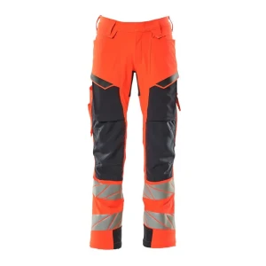 Mascot Pantalon De Travail Accelerate Safe 19079 Hi-Vis Red / Dark Navy 56