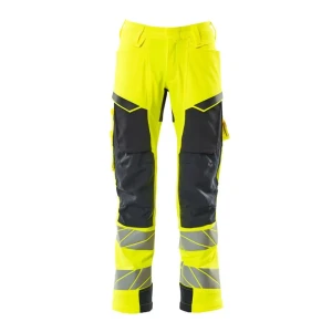 Mascot Pantalon De Travail Accelerate Safe 19079 Hi-Vis Yellow / Dark Navy 62