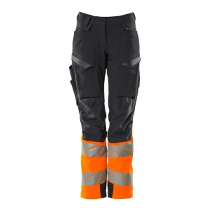 Mascot Pantalon De Travail Accelerate Safe 19178 Dark Navy / Hi-Vis Orange 42
