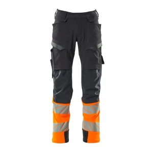 Mascot Pantalon De Travail Accelerate Safe 19179 Dark Navy / Hi-Vis Orange 60