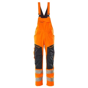 Mascot Combinaison Avec Poches Pour Genouillères Accelerate Safe 19569 Hi-Vis Orange / Dark Navy 48