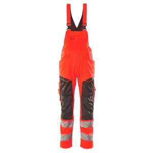 Mascot Combinaison Avec Poches Pour Genouillères Accelerate Safe 19569 Hi-Vis Red / Dark Anthracite 58