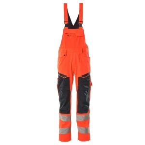 Mascot Combinaison Avec Poches Pour Genouillères Accelerate Safe 19569 Hi-Vis Red / Dark Navy 48