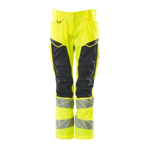 Mascot Pantalon De Travail Accelerate Safe 19578 Hi-Vis Yellow / Dark Navy 48