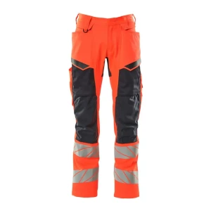 Mascot Pantalon De Travail Accelerate Safe 19579 Hi-Vis Red / Dark Navy 50
