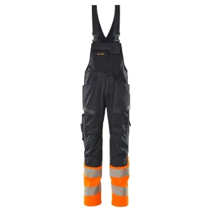 Mascot Combinaison Avec Poches Pour Genouillères Accelerate Safe 19669 Dark Navy / Hi-Vis Orange 54