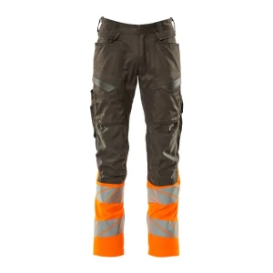 Mascot Pantalon De Travail Accelerate Safe 19679 Dark Anthracite / Hi-Vis Orange 64