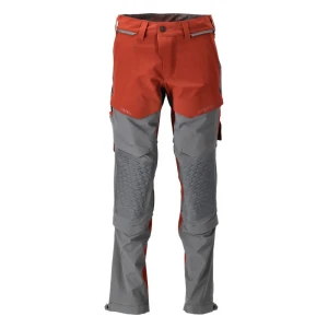 Mascot Pantalon De Travail Customized 22279 Autumn Red / Stone Grey 51