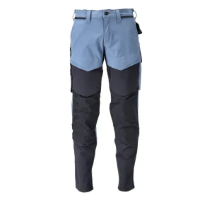 Mascot Pantalones De Trabajo Customized 22379 Stone Blue / Dark Navy 49