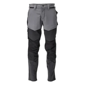 Mascot Pantalones De Trabajo Customized 22379 Stone Grey / Black 58