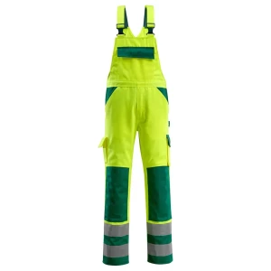 Mascot Mono Con Rodilleras Safe Compete 07169 Hi-Vis Yellow / Green 66