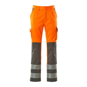 Mascot Pantalones De Trabajo Safe Compete 07179 Hi-Vis Orange / Anthracite 52
